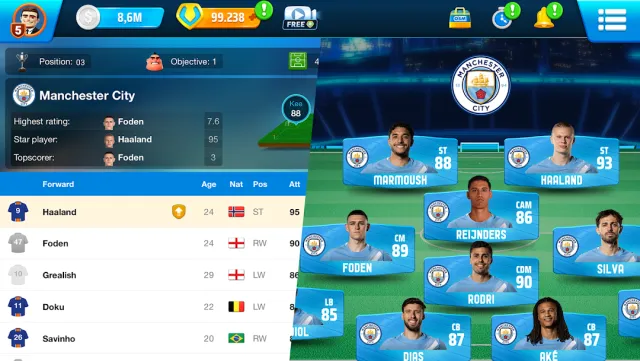 Captura de ecrã 2 de Online Soccer Manager - jogo de gestão